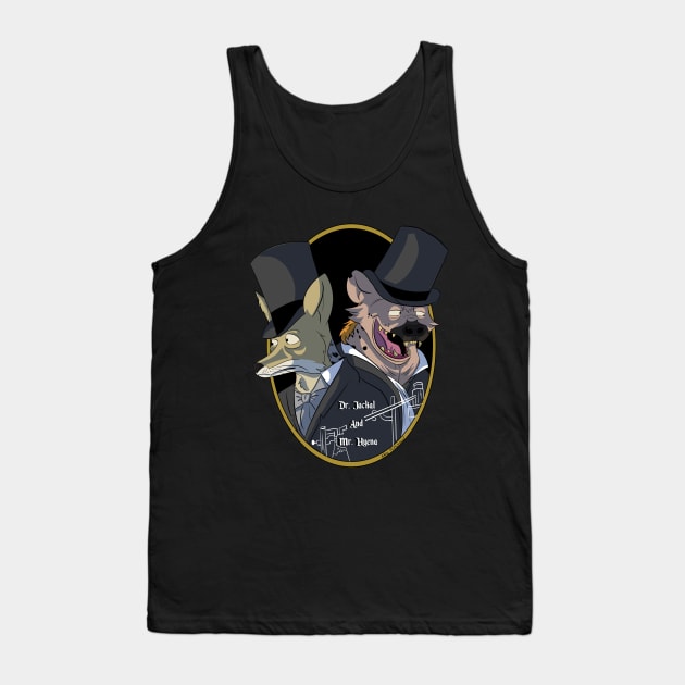 Dr. Jackal and Mr. Hyena Tank Top by nfergason